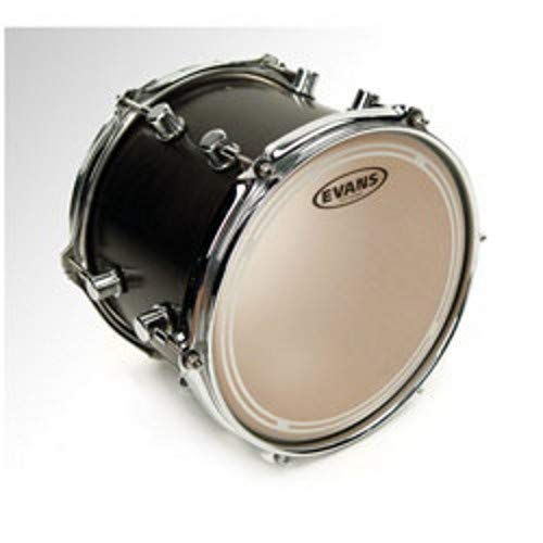 Evans Drum Heads - EC2S Coated Tom Drumhead, 18 Inch, White