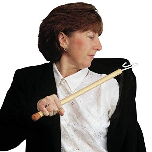 Homecraft Dressing Stick, Coated Hook to Pull on or Push off Clothes Independently, Remove Socks, Daily Living Aid