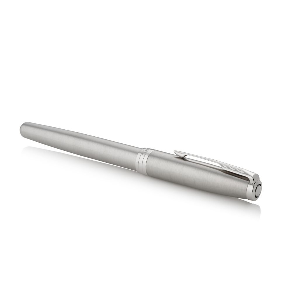 Parker Sonnet Fountain Pen, Stainless Steel with Chrome Trim, Fine Nib - Image 2