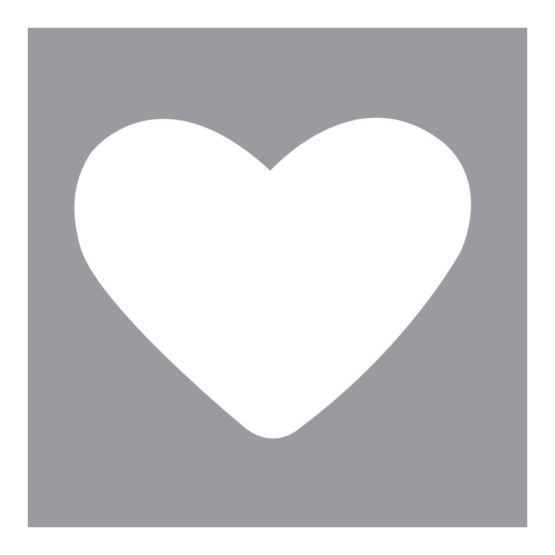 Rayher Paper Craft Punch with Heart Design, Lever Punch for Card Making and Scrapbooking, 6.3cm, 2.5", 69098000