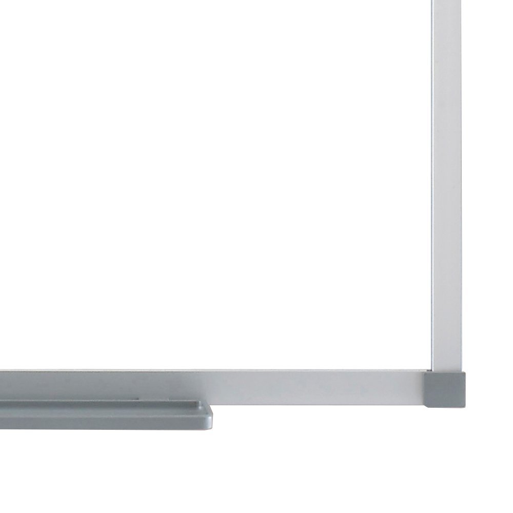 Nobo Steel Magnetic Whiteboard, 1500 x 1000mm, Aluminium Trim, Corner Wall Mounting, Includes Whiteboard Pen Tray - Image 4