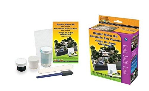 Woodland Scenics Cardboard Diorama Kit Ripplin' Water, Transparent, Mittel - Image 3