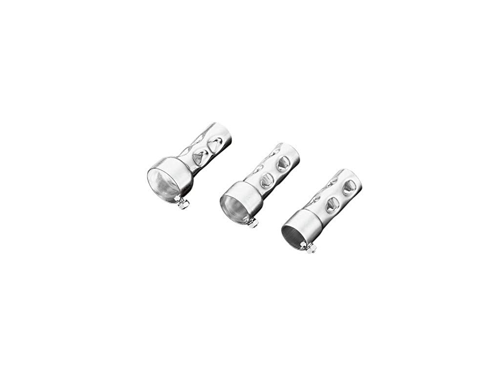 Highway Hawk 65-820 Baffle For Fat Pipes, Chrome