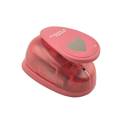 Vaessen Creative Craft Paper Punch - Heart - 5,2 x 6,1 cm - Circle Cutter for Crafting and Card Making, Multi-colour, XX-Large - Image 3