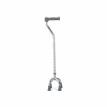 Days Adjustable Quadruped Walking Stick with Small Base,Comfortable Handle, Cane Provides Extra Support and Stability, Durablel Limited Mobility Aid, (Eligible for VAT relief in the UK)