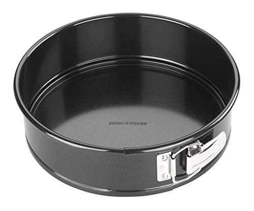 Tala Performance, 23 cm Springform Round Cake Tin, Professional Gauge Carbon Steel with Eclipse Non-Stick Coating, Loose Base - Image 2