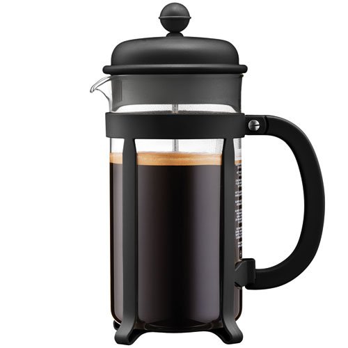 BODUM Java - French Coffee Press - 8 cup, 1l, 34oz - Black, 1908-01