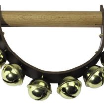 BSX 830277 Orchestra Model 8-Shells Bell Wreath with Wooden Handle