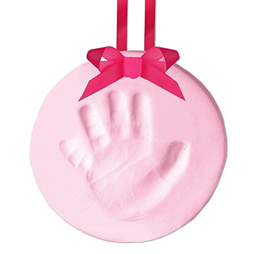 Pearhead Babyprints Newborn Baby Handprint or Footprint Keepsake Christmas Ornament Kit