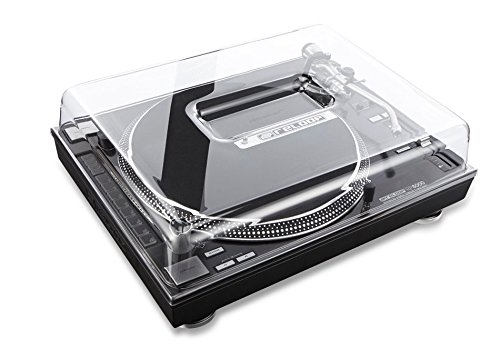Decksaver Cover for Reloop RP 7000 (MK2) & 8000 (MK2), Super-Durable Polycarbonate Protective lid in Smoked Clear Colour