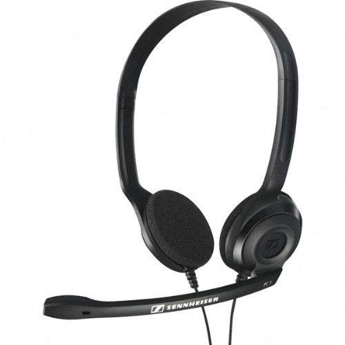 EPOS PC 3 Chat, Langlebiges On-Ear Headset PC, Kopfhörer mit Kabel, Rauschunterdrückendes Mikrofon, Einfach zu Verbinden