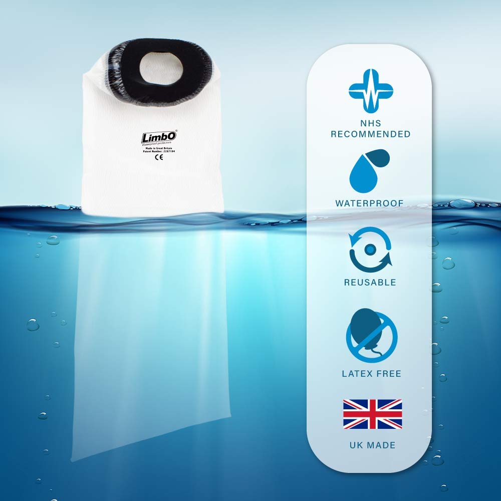 LimbO Waterproof Protectors Cast and Dressing Cover - Adult Full Arm (M60L: 25-29 cm Upper Arm Circ.) - Image 4