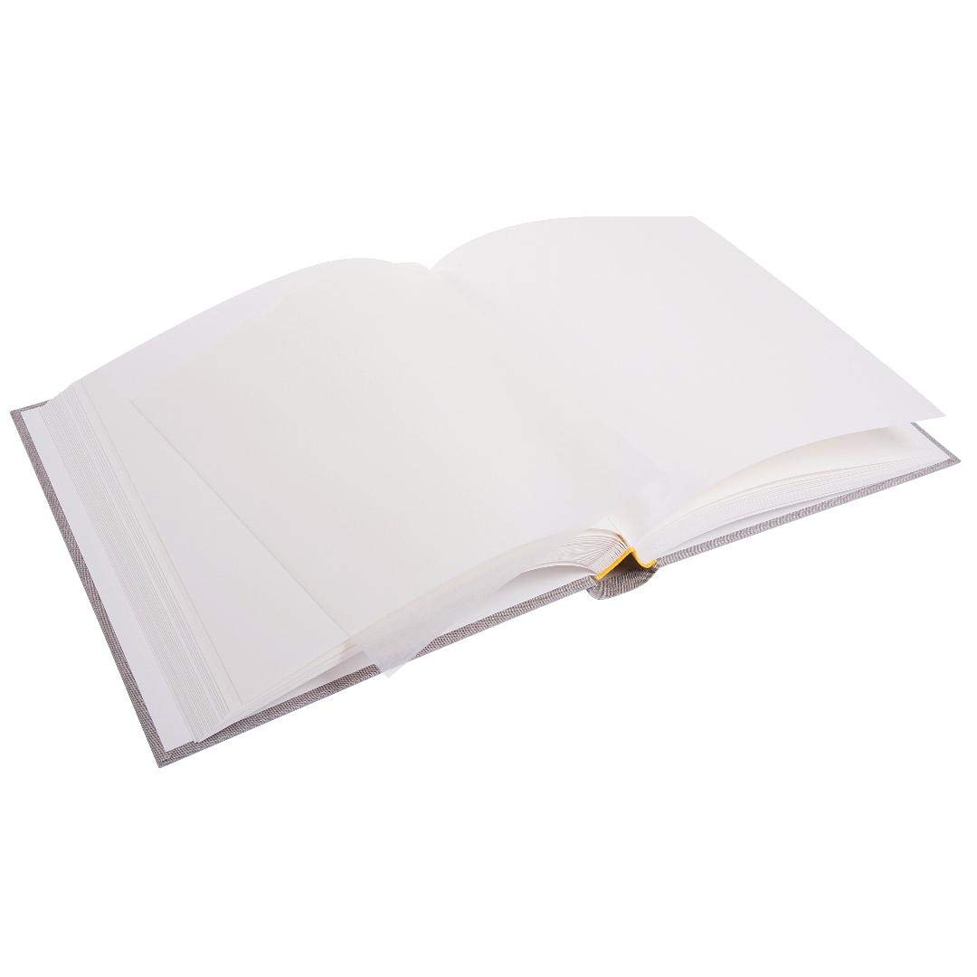 Goldbuch Summertime Trend 2 31606 Photo Album with 100 White Pages with Parchment Dividers, Photo Album with Linen Cover - Image 4