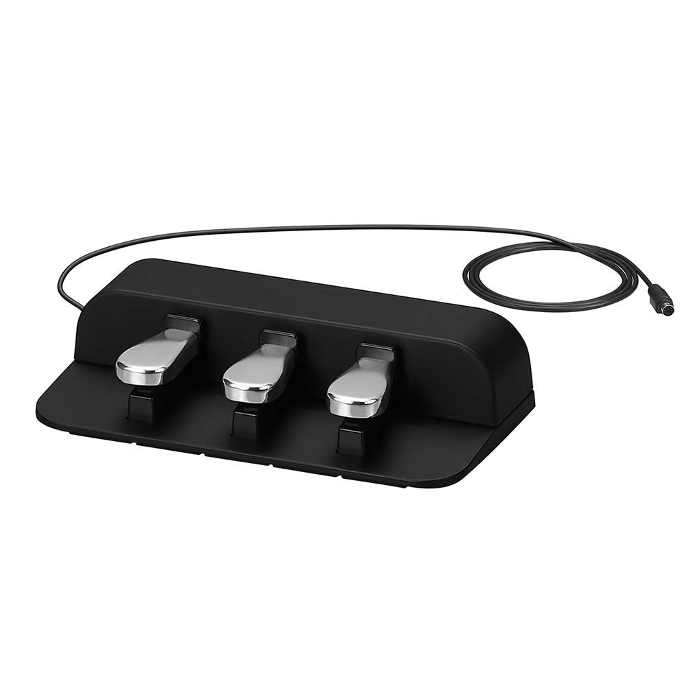 Casio SP-34C5 Triple Pedal Unit for Casio CDP-S150, CDP-S350, PX-S1000, PX-S1100, PX-S3000, PX-S3100, Black, Einheitsgröße