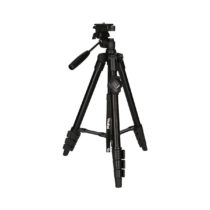 Rollei Smartphone Tripod Traveler I Ultra-light video tripod I up to 2kg payload I incl. tripod head I tripod bag I Bluetooth remote release I Black