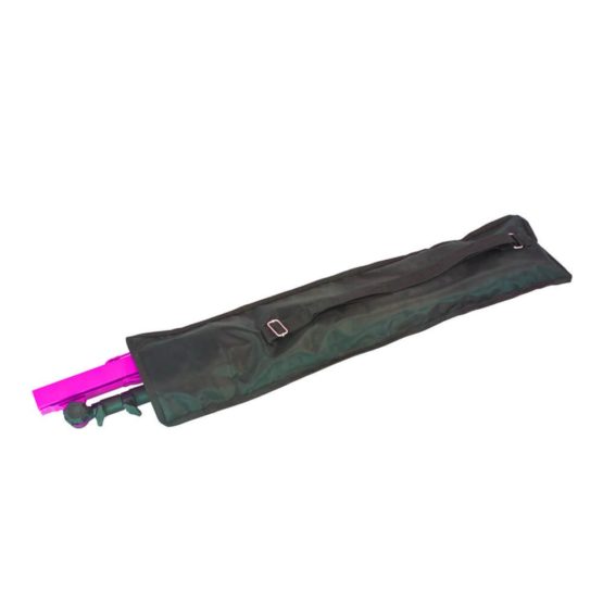 Opus LMS02-PK Lightweight Folding Music Stand with Carrying Bag - Pink - Image 2