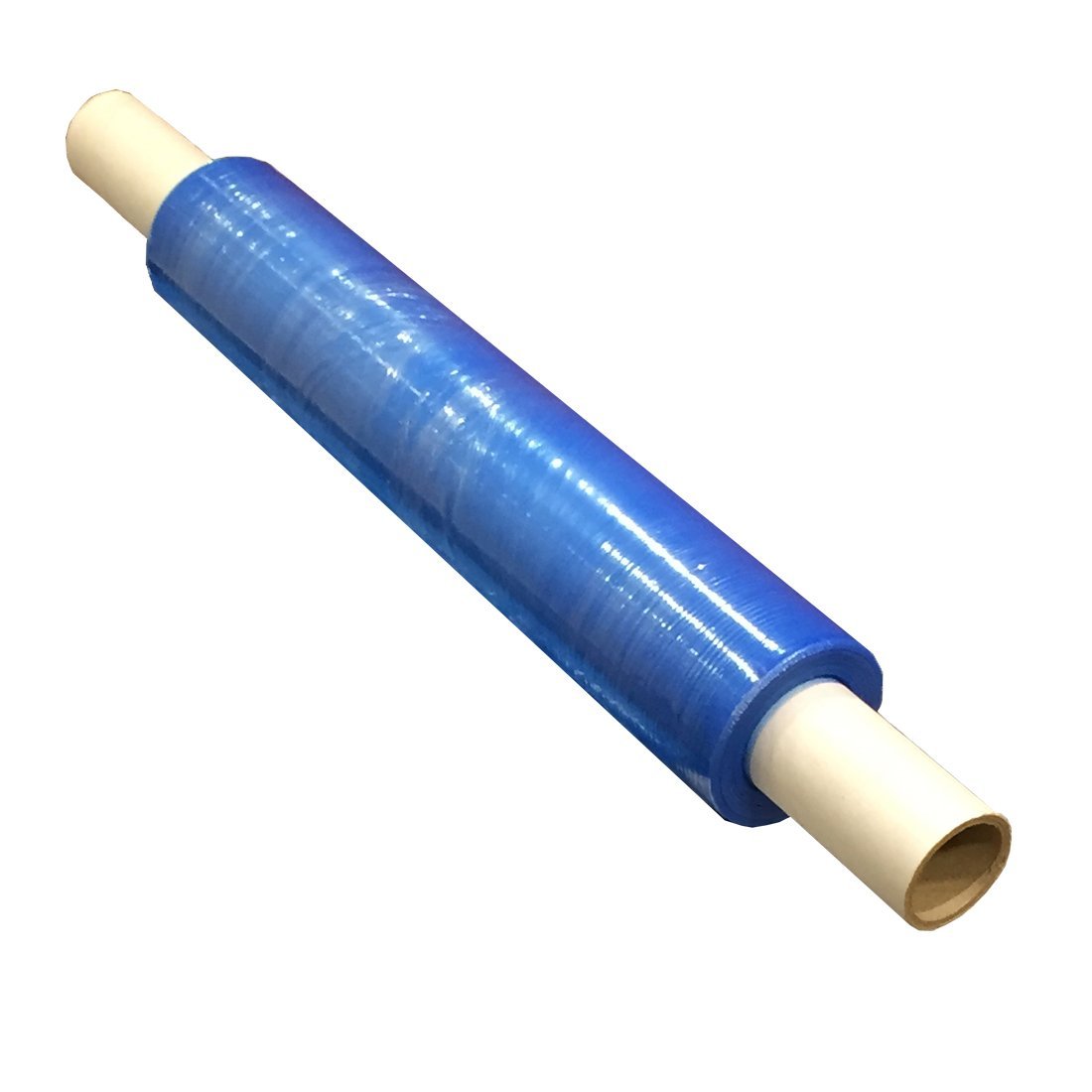 Triplast 400mm Extended Core Blue Pallet Stretch Wrap, Extra Long Rolls, 17mu Thick