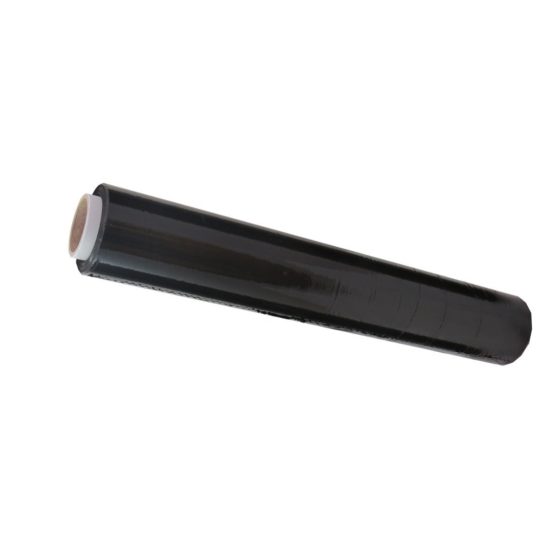 Triplast 400 mm x 250 m Pallet Stretch Shrink Wrap - Black (Pack of 6)