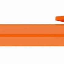 Caran Dache Ballpoint Pen, Orange, with SwissRide Blue Medium Cartridge