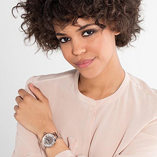 Thomas Sabo Women Watch Karma Analogue Quartz Stainless Steel WA0257-277-201-38 MM, Rose Gold - Image 2