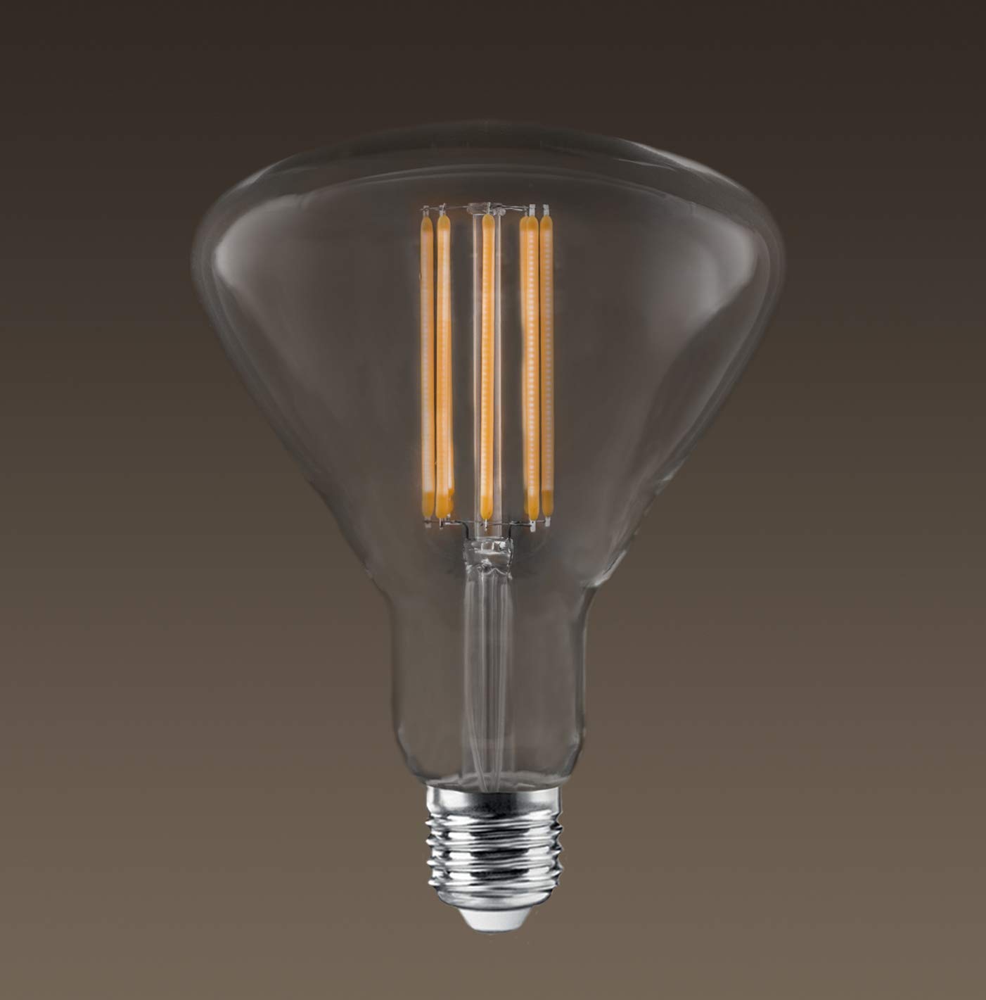 LAES LED Bulb E27, 8 W, 125 x 180 mm, Transparent