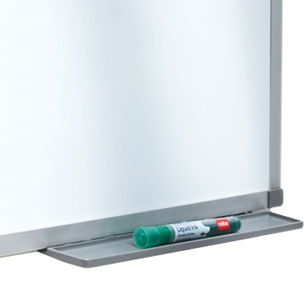 Nobo Steel Magnetic Whiteboard, 1500 x 1000mm, Aluminium Trim, Corner Wall Mounting, Includes Whiteboard Pen Tray - Image 3