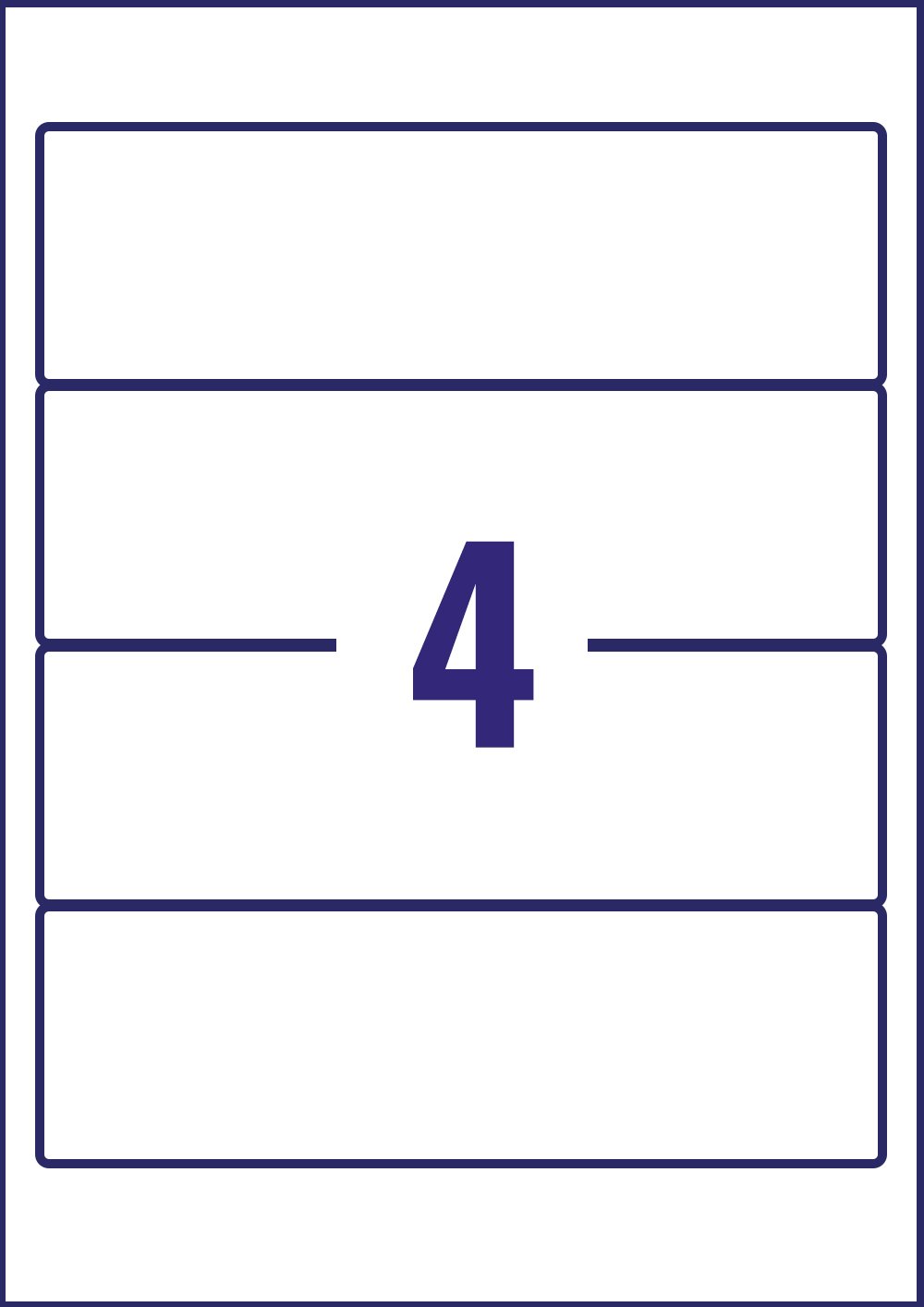 Avery L7171A-20 Printable, Customisable Assorted Colours Lever Arch File Labels, 4 Labels Per A4 Sheet, 80 Labels Per Pack - Image 4