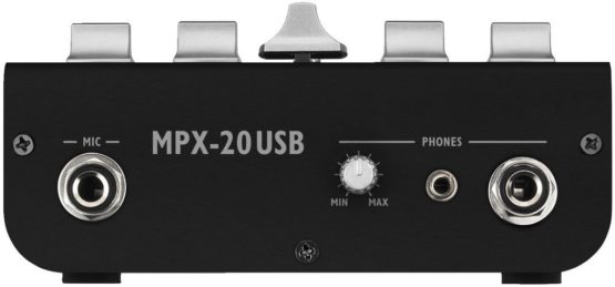 IMG stage line MPX-20USB, 3-channel stereo DJ mixing console with USB interface, black - Image 4