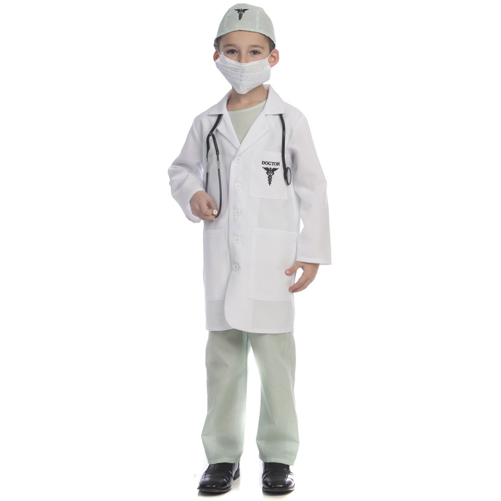 Dress up America 207-L Deluxe Doctor Dressup Children’s Costume Set ...