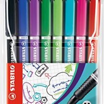 Fineliner - STABILO SENSOR M Wallet of 8 Assorted Colours