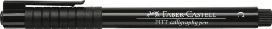 Faber Castell 167599 2.5 mm"B Pitt Artist" India Ink - Black - Image 3