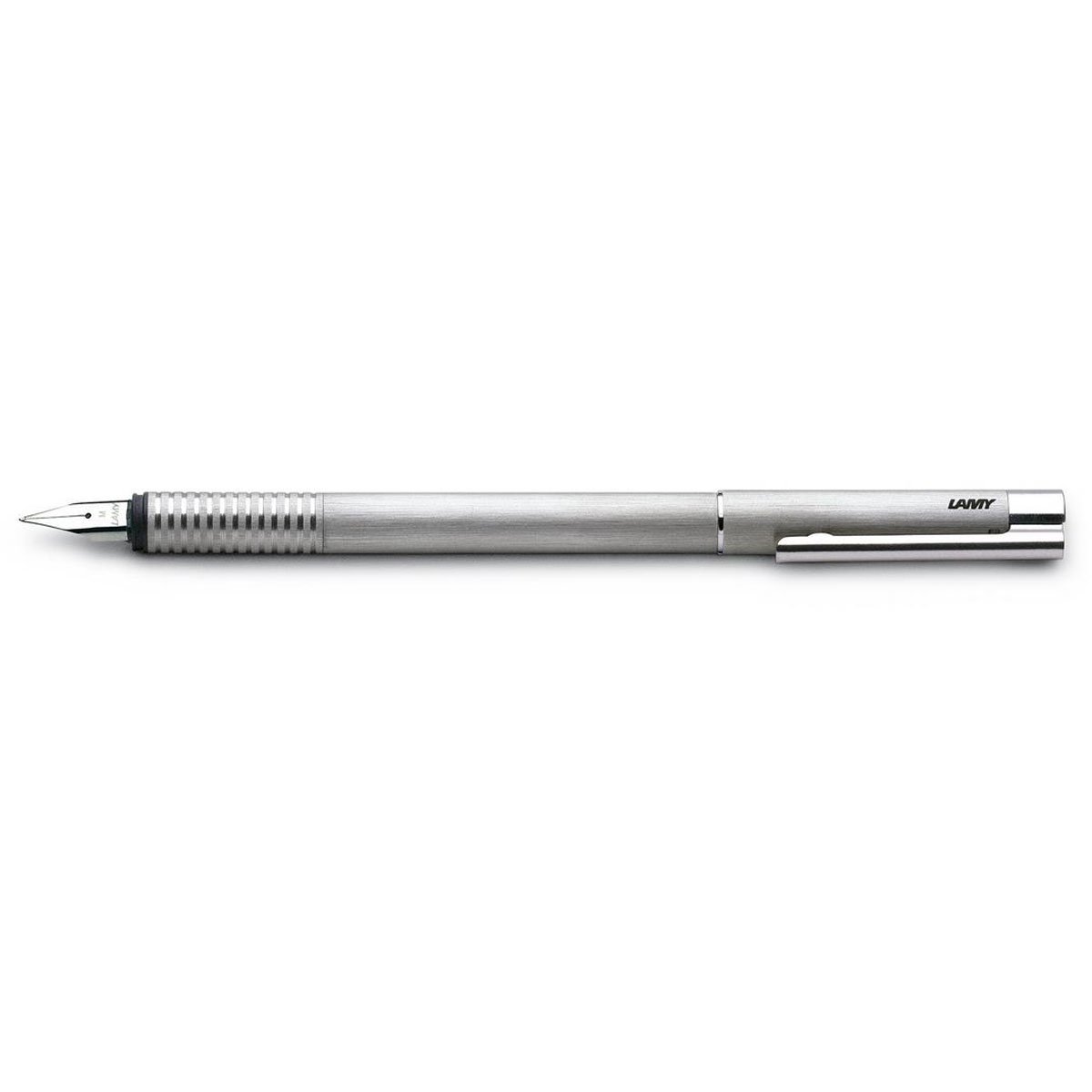 LAMY Logo GB13711 Fine Nib Fountain Pen, Silver