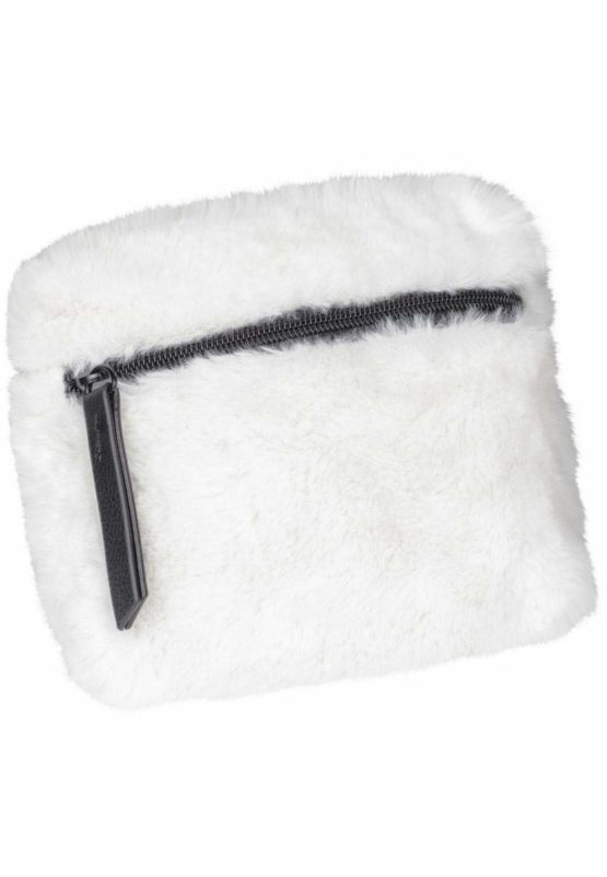 Urban Classics Teddy Mini Beltbag Messenger Bag, 15 cm, White (Offwhite)