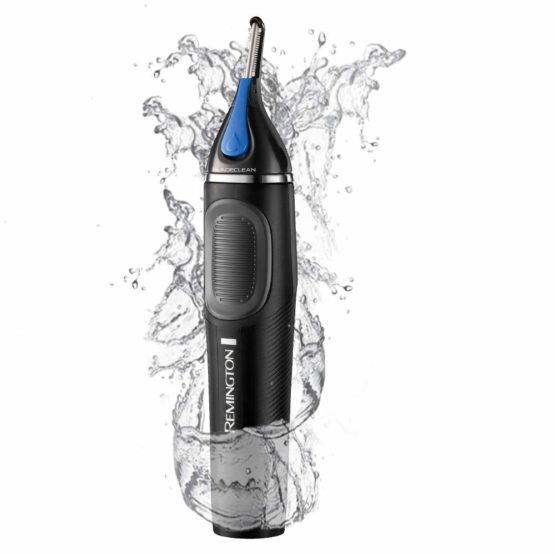 Remington Hygiene Clipper Lithium NanoSeries NE3870 Nose Ear Eyebrow Hair Trimmer with Detail Trimmer Attachment Black - Image 3