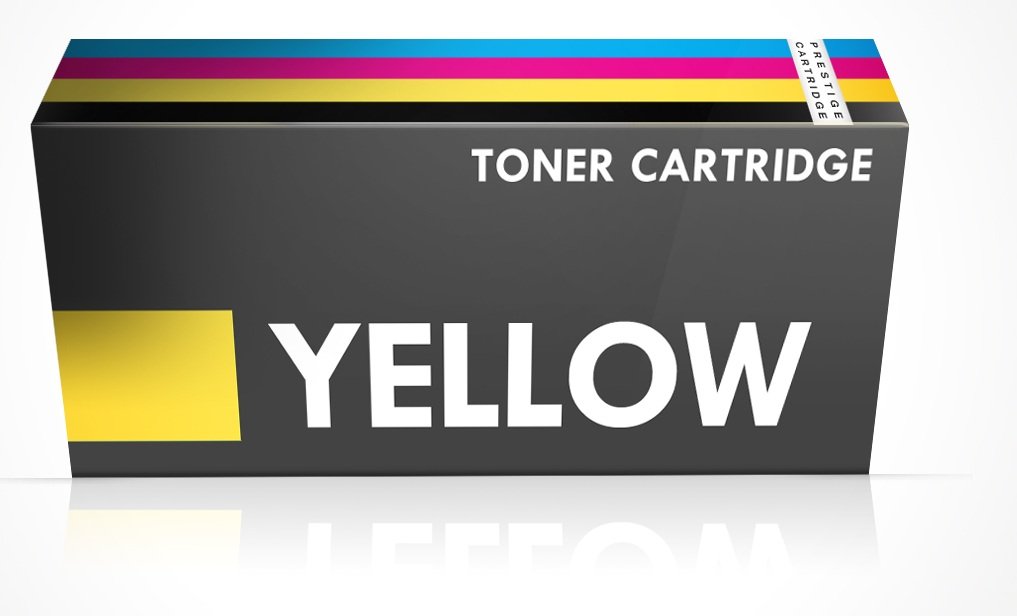 Prestige Cartridge Compatible CE252A Toner Cartridge Replacement for HP Colour Laserjet CM3530FS/CP3525DN/CP3525X - Yellow