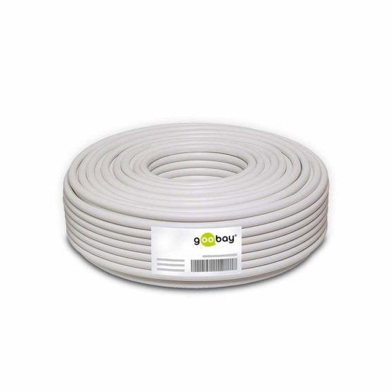 Goobay 67750 Speaker Cable White CCA, 10 m Cable Length - Image 3