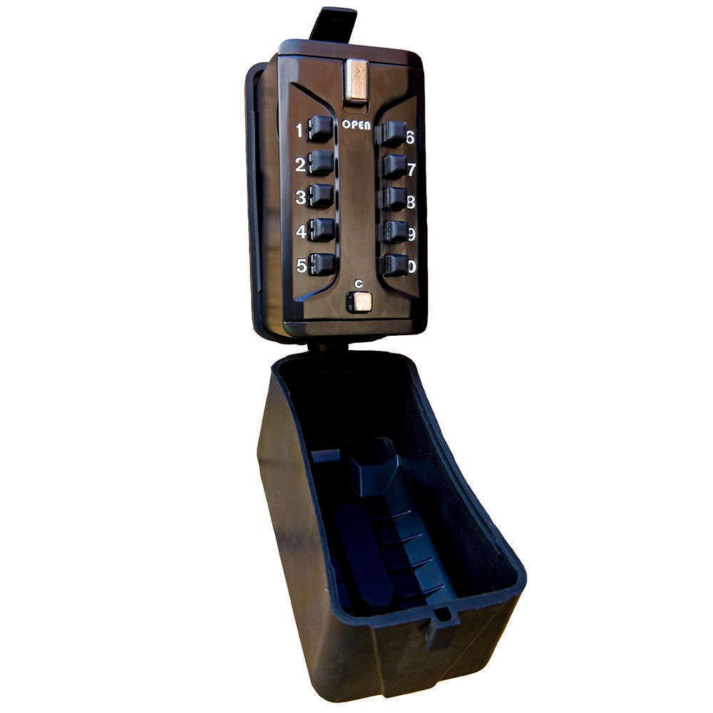 NRS Large Key Safe, Brown, 13.1 cm (H) x 6.2 cm (W) x 5.9 cm (D)