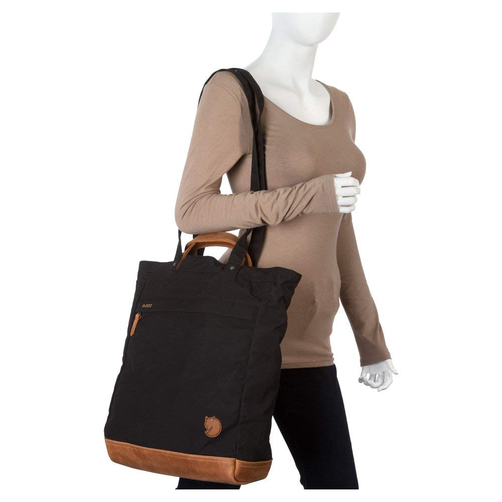 Fjällräven Kånken Unisex Pocket Tote Bag 14 x 33 42 cm, 16 liters, One Size Black - Image 2
