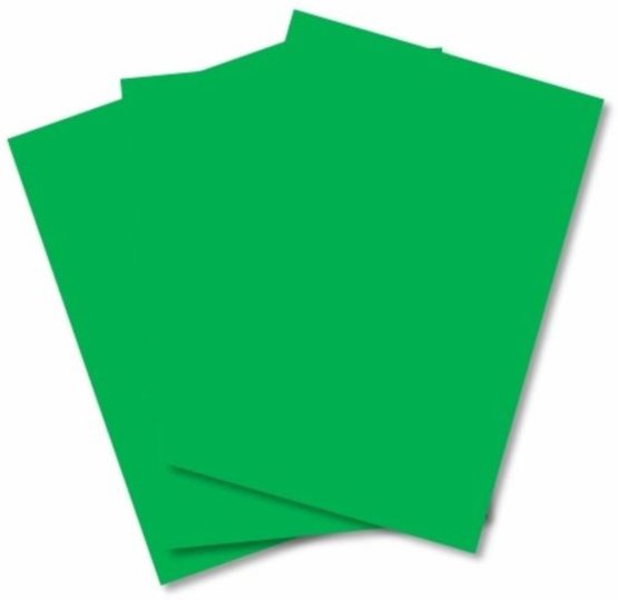 House of Card & Paper A4 160gsm Green Coloured Card (Pack of 100 Sheets)