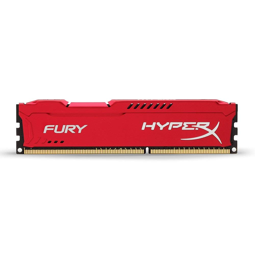 HyperX HX318C10FRK2/8 FURY Red, 8 GB, 1866 MHz DDR3 CL10 DIMM (Kit of 2), 8 GB (2 x 4 GB) - Image 3