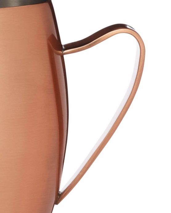 BarCraft Insulated Moscow Mule Mug with Copper Finish, Stainless Steel, 370 ml - Image 4