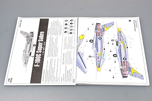 Trumpeter 1:48 - North American F-100C Super Sabre, Various, Piccolo (9.9 x 13.6 x 4 cm) - Image 4