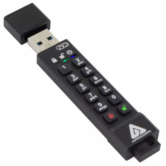Apricorn Aegis Secure Key 3NX - USB-Flash-Laufwerk - 8 GB
