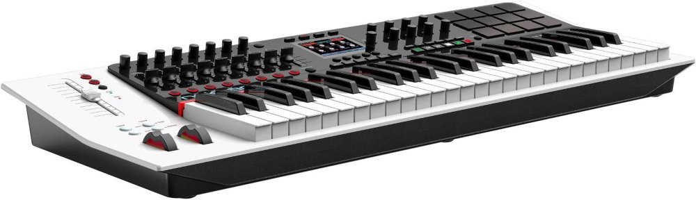 Nektar Panorama P4 USB MIDI Controller Keyboard with Nektar DAW Integration,Black and White, 49 Keys - Image 3