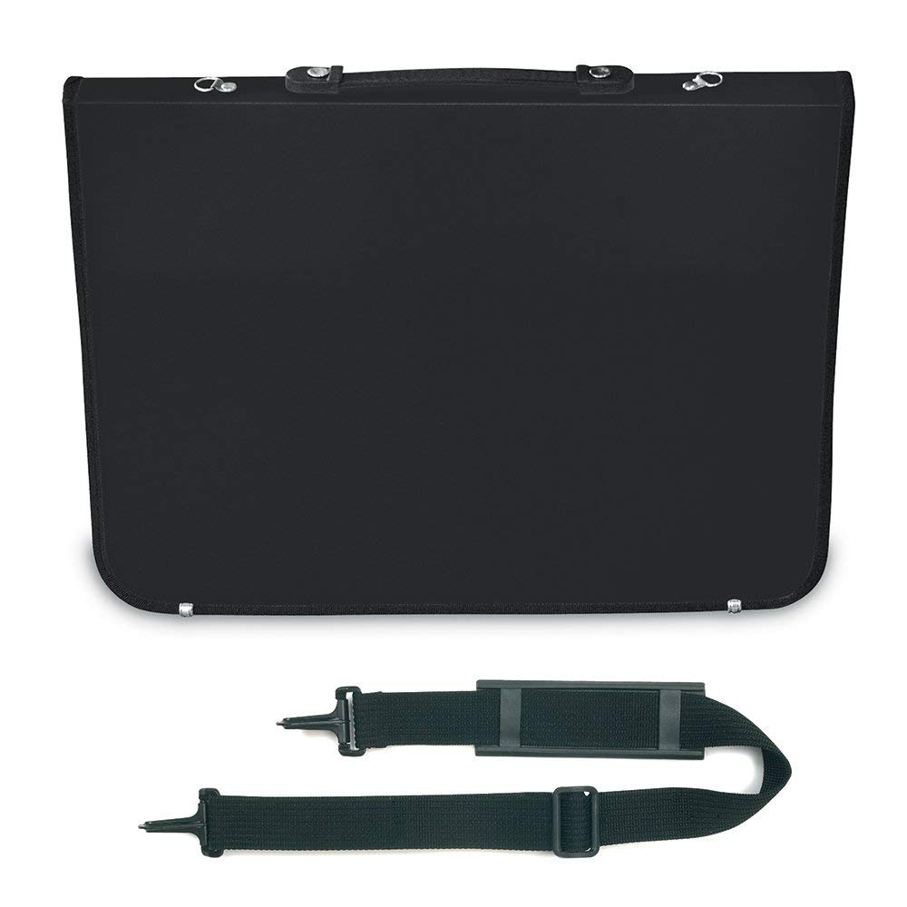 Artcare 15213010 48 x 4 x 35 cm A3 Synthetic Material Academy Portfolio, Black, 48x4x35 cm - Image 2
