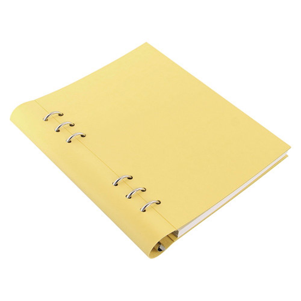 Filofax Clipbook Classic Pastels A5 notebook - lemon - Image 2