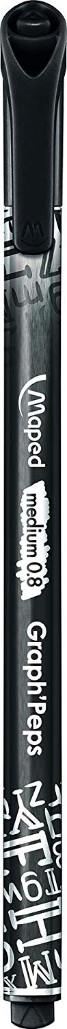Maped Graph'peps Fineliner Pens- Medium Tip, Gemischt, 12 count (Pack of 1) - Image 4