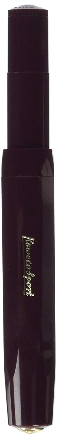 Kaweco CLASSIC SPORT Fountain Pen Bordeaux with Gold-Plated Steel Nib and Iridium Tip for Ink Cartridges I Sport Fountain Pen 13 cm I Nib: EF (Extra Fine)