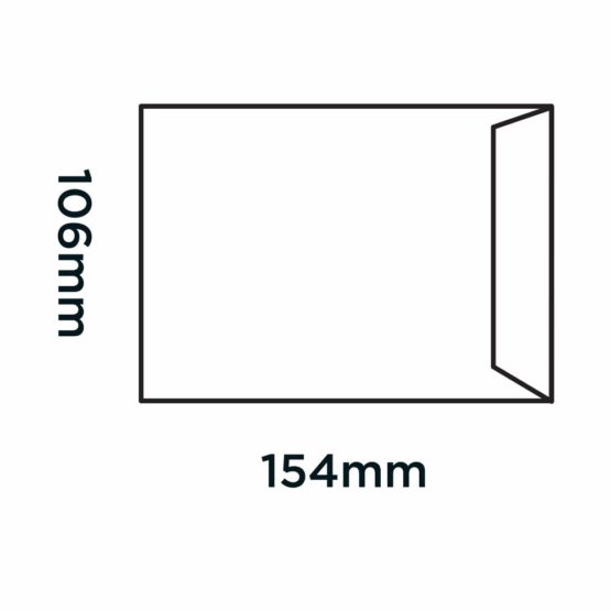 Blake Purely Everyday 154 x 106 mm 80 gsm Pocket Gummed Envelopes (N2040) Manilla - Pack of 1000 - Image 2
