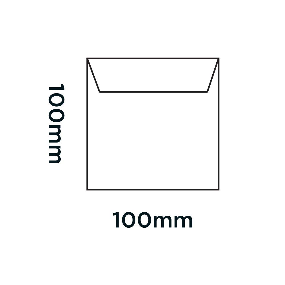 Blake TS-130121 100x100mm Purely Everyday Self Seal Envelope, 100gsm, White, Pack of 500, C5 - Image 2